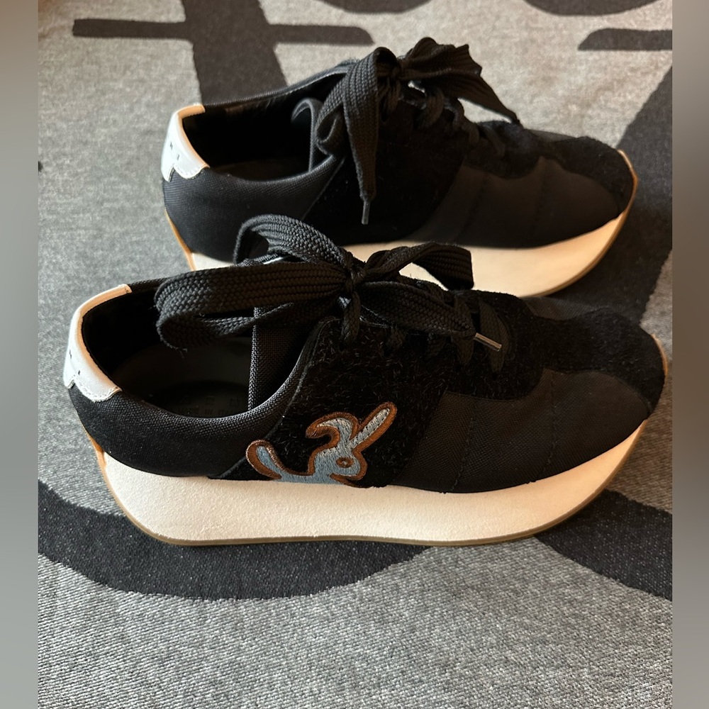 Marni Graphic Print Embroidery Chunky Sneakers